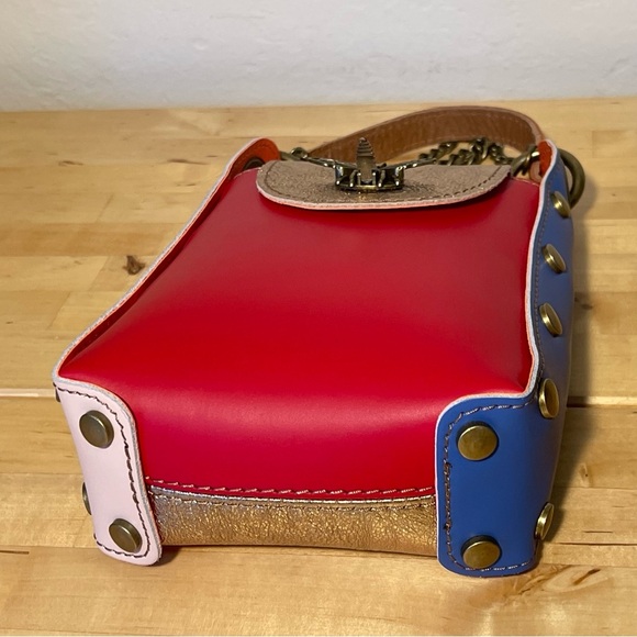 The Bee Cross Bag Multicolor Leather Materials - Picture 6 of 14